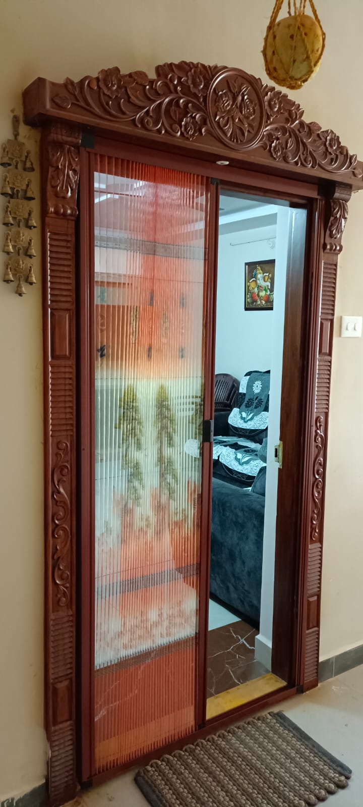 Beatiful Pleated Mosquito Net Doors in Vijayawada